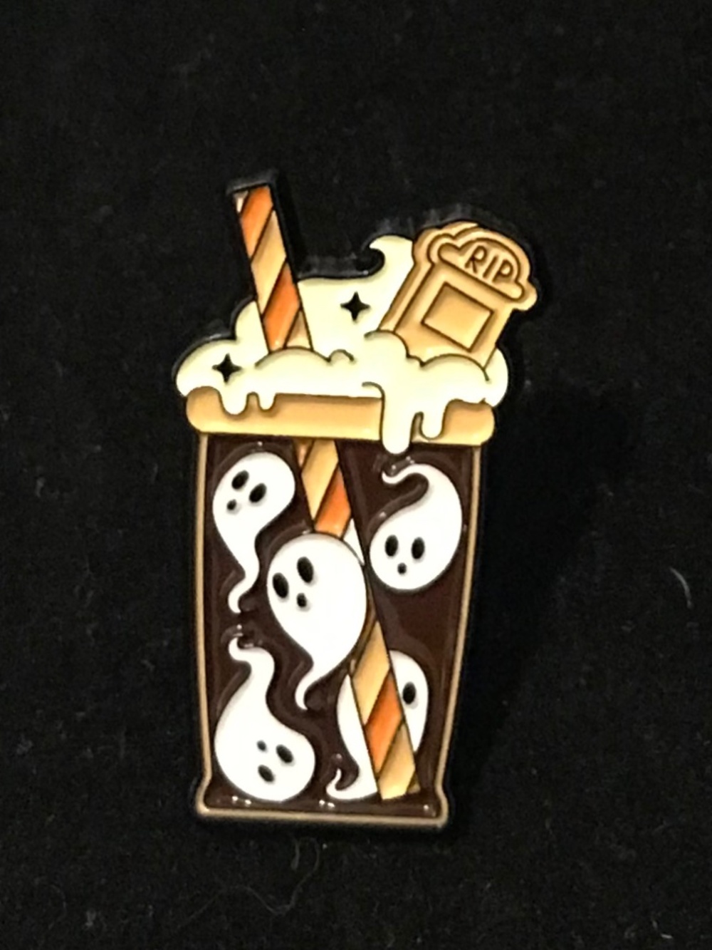 NWOT ghost Frappuccino pin (pins: 1/$12, 2/$20)